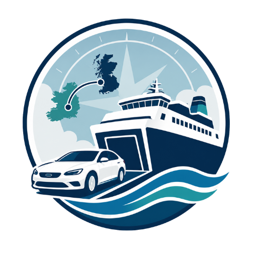 Larne Cairnryan ferry route icon