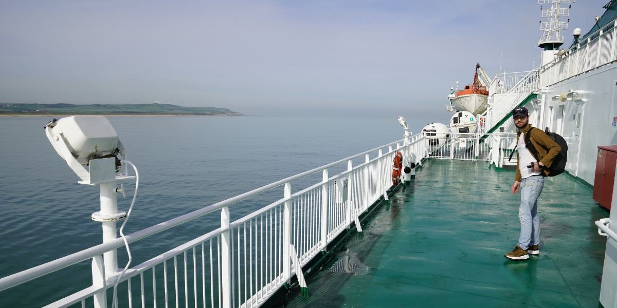 Ferrygogo team travelling by ferry